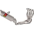 Miniatyrbild 1 av 5: Akrapovic Evolution Titanium Gsx-r 1000 17-18 Ref:s-s10e3-aplt Icke-homologiserat Komplett Avgassystem Silver Not Homologated