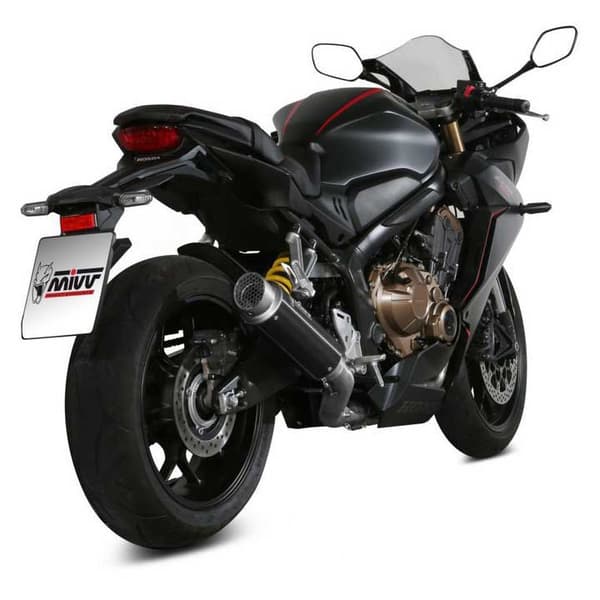Mivv Gp Honda Cb 650 R/cbr 650 R 2019-23 H.072.lxbp Homologeret Fuldlinjesystem Søvfarvet Homologated