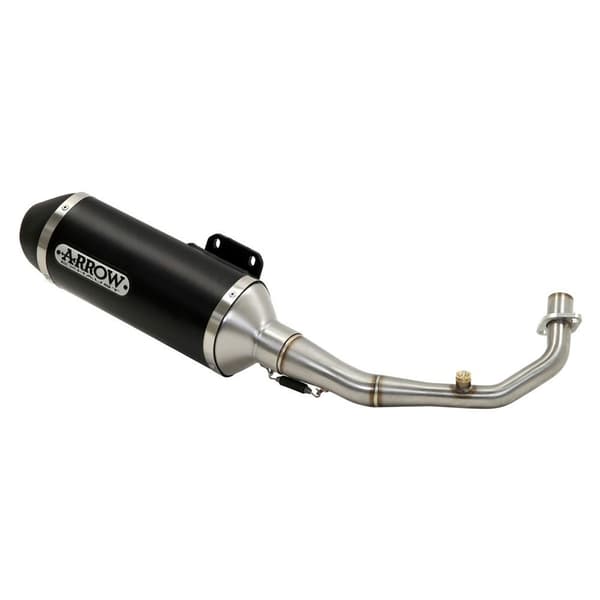 Arrow Urban Nss 125 Abs Forza 15-20 Aluminium&steel Homologeret Slip On Lyddæmper Sort Homologated
