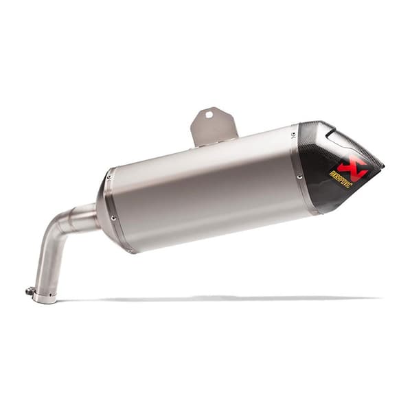 Akrapovic Line Titanium Xt 1200z 10-18 Ref:s-y12so2-haat Ei-homologoitu Slip-on äänenvaimennin Musta,Hopeinen Not Homologated