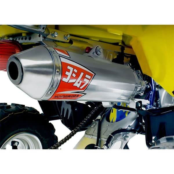 Yoshimura Usa Rs2 Kfx 400/ltz 400 03-14 Ei-homologoitu Täydellinen Pakokaasujärjestelmä Hopeinen Not Homologated