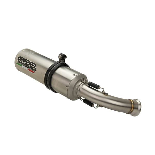 Gpr Exhaust Systems M3 Kawasaki Versys 1000 I.e. 21-22 Stainless Steel Slip On Homologeret Lyddæmper Søvfarvet Homologated