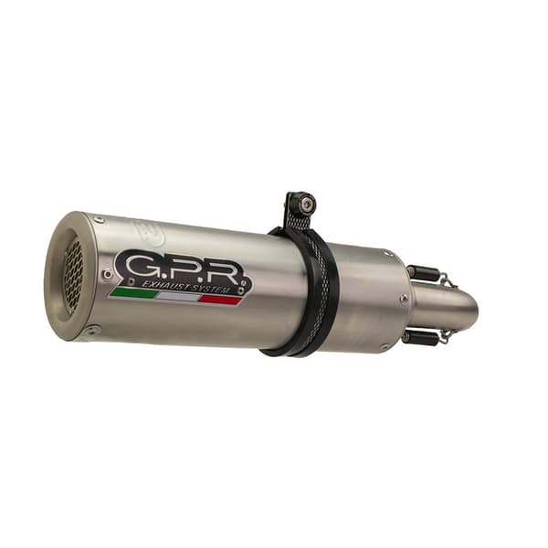 Gpr Exhaust Systems M3 Kawasaki Versys 1000 I.e. 21-22 Stainless Steel Slip On Homologeret Lyddæmper Søvfarvet Homologated