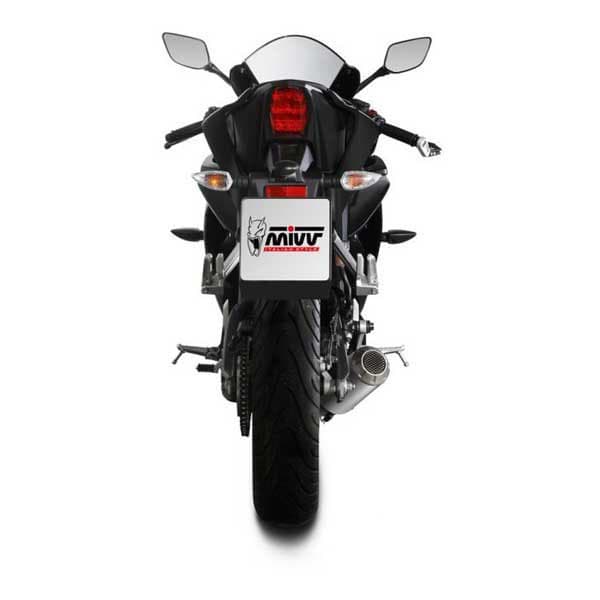 Mivv Mk3 Yamaha Mt-125 2020-24/yzf R125 2019-23 Y.067.sm3x Ikke-homologeret Fuldt Linjesystem Søvfarvet Not Homologated