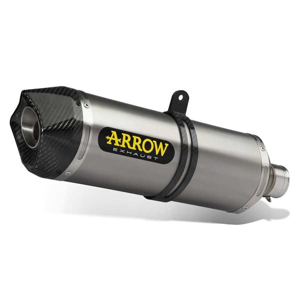Arrow Race-tech Aluminium With Carbon End Cap Cf Moto 800 Mt Sport / Touring ´22 Ikke-godkendt Lyddæmper Søvfarvet Not Homologated