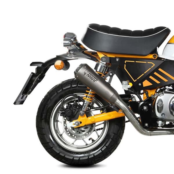 Mivv X-m1 Honda Monkey 2018-20 H.082.lc4t Homologoitu Täydellinen Linjajärjestelmä Hopeinen Homologated