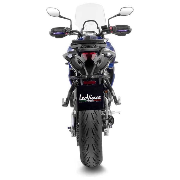 Leovince Lv One Evo Triumph Tiger Sport 660 22/trident 660 21-22 Ref:14385e Stainless Steel&carbon Slash Cut Homologoitu Täydellinen...