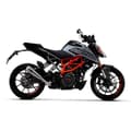 Pikkukuva 3 / 5: Arrow Pro-race Nichrom Ktm Duke 125 / 390 ´21-23 Ei-hyväksytty äänenvaimennin Hopeinen Not Homologated