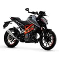 Pikkukuva 5 / 5: Arrow Pro-race Nichrom Ktm Duke 125 / 390 ´21-23 Ei-hyväksytty äänenvaimennin Hopeinen Not Homologated