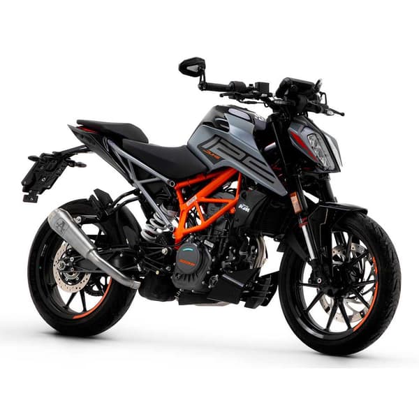 Arrow Pro-race Nichrom Ktm Duke 125 / 390 ´21-23 Ei-hyväksytty äänenvaimennin Hopeinen Not Homologated
