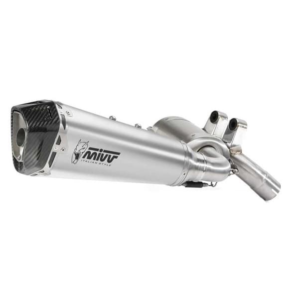 Mivv Delta Race Bmw F 900 R 2020-24 B.038.ldrx Homologeret Slip On Lyddæmper Søvfarvet Homologated