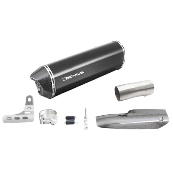 Remus Black Hawk Stainless Steel R 1200 Rs 92 Kw 1r12 17 Euro 4 Homologeret Slip On Lyddæmper Sort Homologated