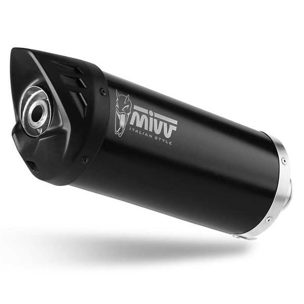 Mivv Mover Yamaha X-max 400 2017-20 Mv.ya.0004.lv Homologoitu Slip On äänenvaimennin Hopeinen Homologated