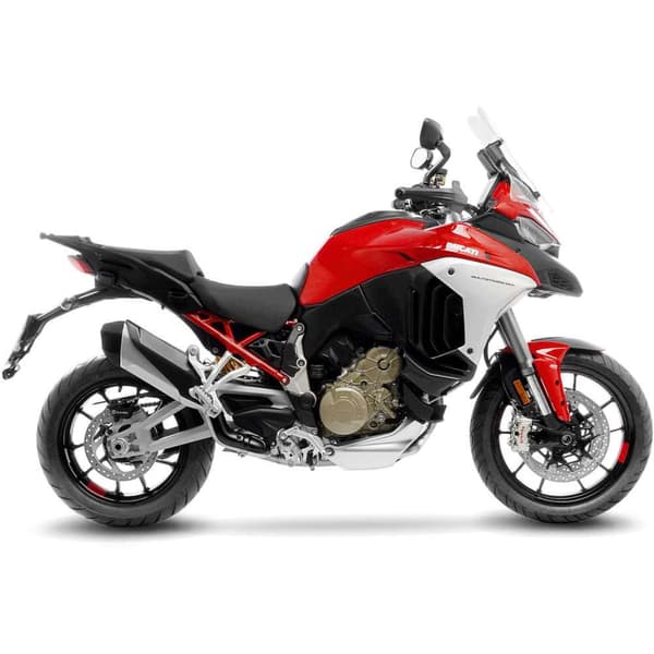 Leovince Linkki Putki Ducati Multistrada 1100 V4/v4 S/pikes Peak 21-22 80036 Hopeinen