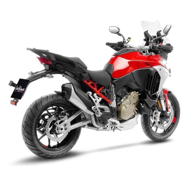 Leovince Linkki Putki Ducati Multistrada 1100 V4/v4 S/pikes Peak 21-22 80036 Hopeinen