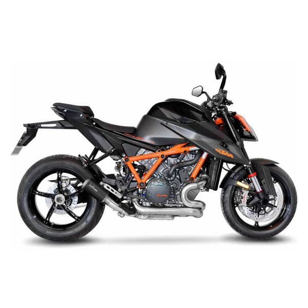 Leovince Lv-10 Black Edition Ktm 1290 Super Duke R 20/1290 Super Duke R/rr/evo 21-22 Ref:15243b Stainless Steel Ei-hyväksytty äänenvaimennin...