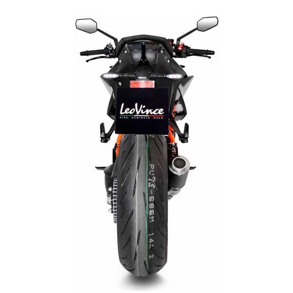 Leovince Lv-10 Black Edition Ktm 1290 Super Duke R 20/1290 Super Duke R/rr/evo 21-22 Ref:15243b Stainless Steel Ei-hyväksytty äänenvaimennin...
