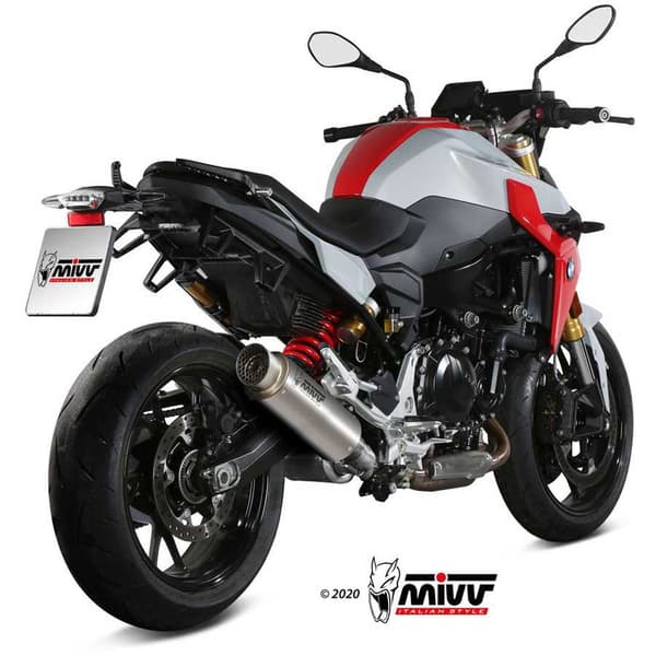 Mivv Gp Bmw F 900 R 2020-24 B.038.l6p Homologeret Slip On Lyddæmper Søvfarvet Homologated