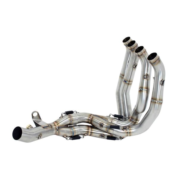 Arrow Link Pipe Matala Mount Race-tech äänenvaimentimille Ja Varastonkeräilijöille Kawasaki Z 750 ´04-06 Hopeinen
