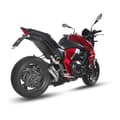 Miniatyrbillede 3 af 3: Mivv Double Gun Honda Cb 1000 R 2008-17 H.041.ldgx Homologeret Slip On Lyddæmper Søvfarvet Homologated
