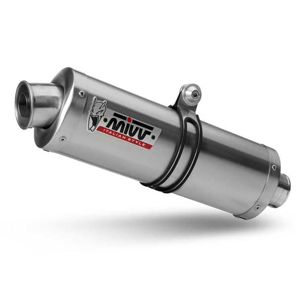 Mivv Oval Honda Cbr 600 F 2001-10 H.013.lx1 Homologeret Slip On Lyddæmper Søvfarvet Homologated