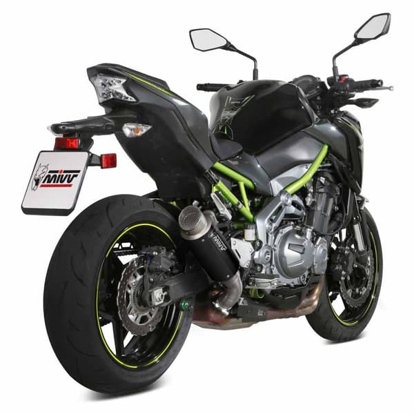 Mivv Gp Kawasaki Z900 2017-19/z900 A2 2017-24 K.045.lxbp Homologeret Slip On Lyddæmper Gylden Homologated