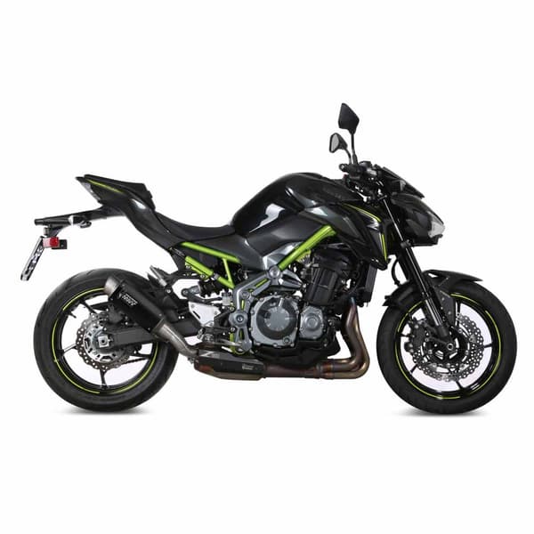 Mivv Gp Kawasaki Z900 2017-19/z900 A2 2017-24 K.045.lxbp Homologeret Slip On Lyddæmper Gylden Homologated