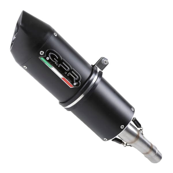 Gpr Exhaust Systems Furore Silver Wing 600 Ie/sw-t 07-16 Homologoitu Slip On äänenvaimennin Musta Homologated