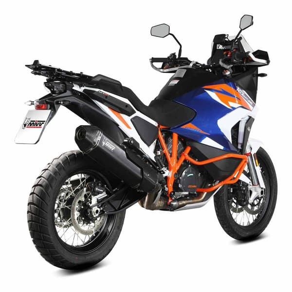 Mivv Speed Edge Ktm 1290 Super Adventure/r/s/t 2021-24 Kt.027.lrb Homologerad Slip On Ljuddämpare Silver Homologated
