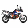 Miniatyrbild 2 av 3: Mivv Speed Edge Ktm 1290 Super Adventure/r/s/t 2021-24 Kt.027.lrb Homologerad Slip On Ljuddämpare Silver Homologated