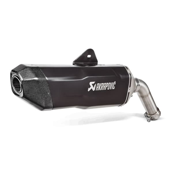 Akrapovic Bmw F 800 Gs/f 900 Gs 2024-2024 Homologeret Slip On Lyddæmper Søvfarvet Homologated