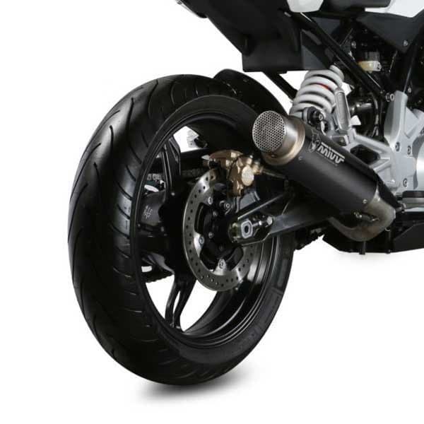Mivv Gp Bmw G 310 R 2018-24 B.032.lxbp Homologoitu Täydellinen Linjajärjestelmä Hopeinen Homologated
