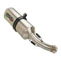 Miniatyrbillede 3 af 3: Gpr Exhaust Systems Satinox Moto Guzzi Stelvio 1200 8v 11-17 Stainless Steel Homologeret Lyddæmper Gylden Homologated