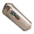 Miniatyrbillede 1 af 3: Gpr Exhaust Systems Satinox Moto Guzzi Stelvio 1200 8v 11-17 Stainless Steel Homologeret Lyddæmper Gylden Homologated