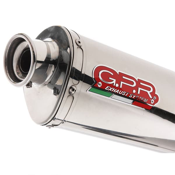 Gpr Exhaust Systems Trioval Gsf 1250 Bandit/s 07-12 Homologeret Slip On Lyddæmper Søvfarvet Homologated