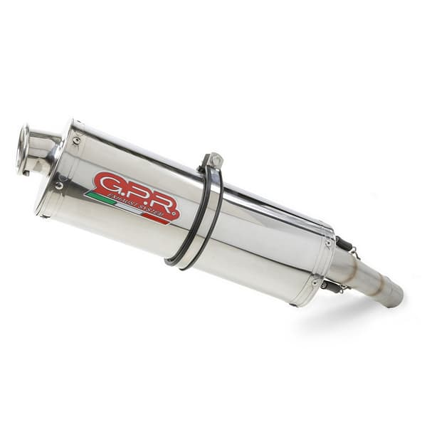 Gpr Exhaust Systems Trioval Gsf 1250 Bandit/s 07-12 Homologeret Slip On Lyddæmper Søvfarvet Homologated