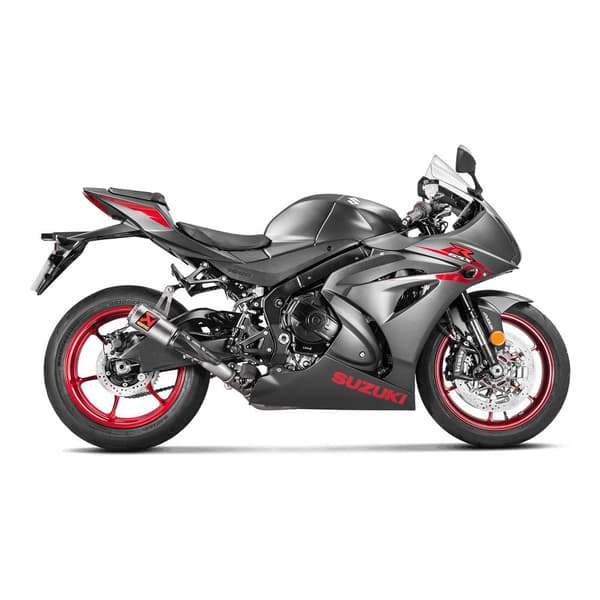 Akrapovic Line Titanium Gsx-r 1000 17-18 Ref:s-s10so13-cubt Ei-homologoitu Slip-on äänenvaimennin Hopeinen Not Homologated