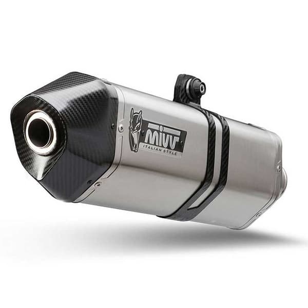 Mivv Speed Edge Honda Crossrunner 2015-20 H.058.lrx Homologeret Slip On Lyddæmper Søvfarvet Homologated