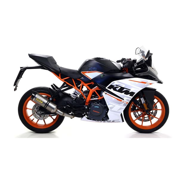 Arrow Linkkiputki Ei Kataloitu Ktm Duke 125 ´17-20/rc 390 ´17-20 Hopeinen