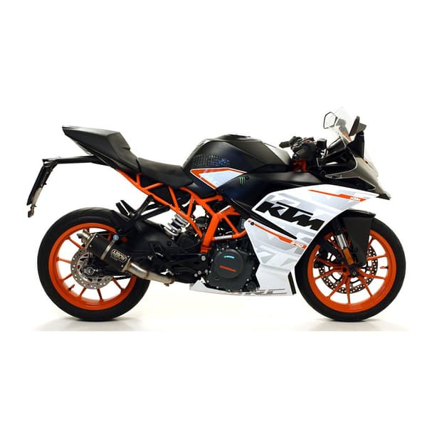 Arrow Linkkiputki Ei Kataloitu Ktm Duke 125 ´17-20/rc 390 ´17-20 Hopeinen