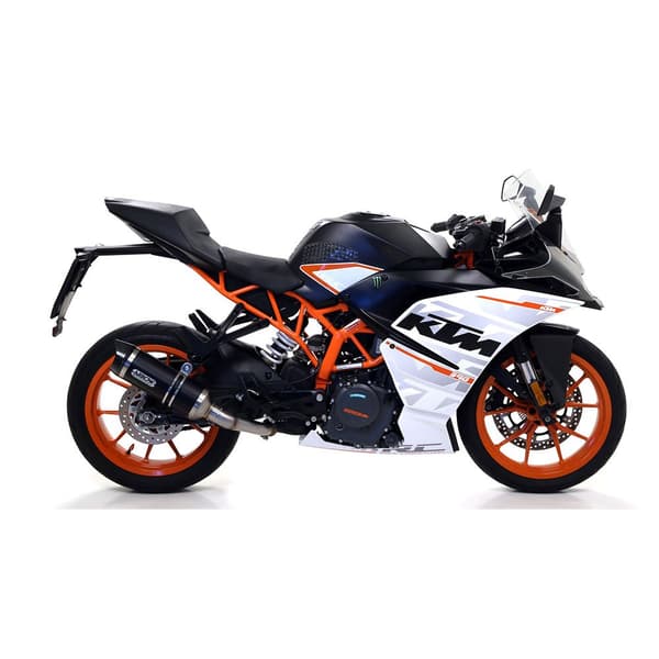 Arrow Linkkiputki Ei Kataloitu Ktm Duke 125 ´17-20/rc 390 ´17-20 Hopeinen
