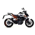 Pikkukuva 8 / 10: Arrow Linkkiputki Ei Kataloitu Ktm Duke 125 ´17-20/rc 390 ´17-20 Hopeinen