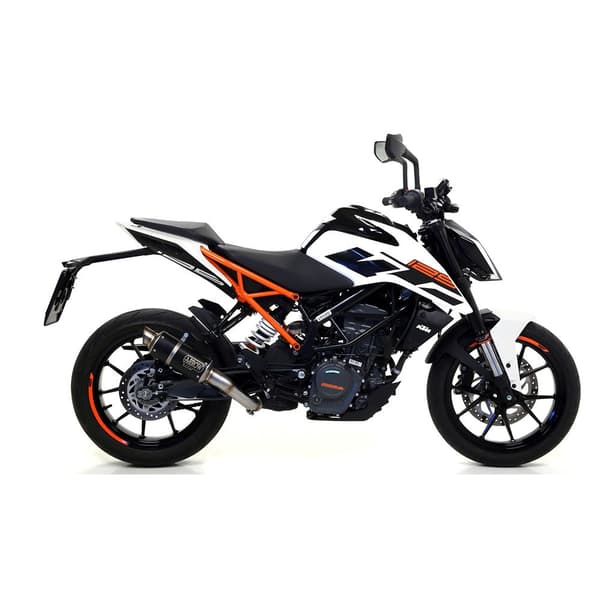 Arrow Linkkiputki Ei Kataloitu Ktm Duke 125 ´17-20/rc 390 ´17-20 Hopeinen