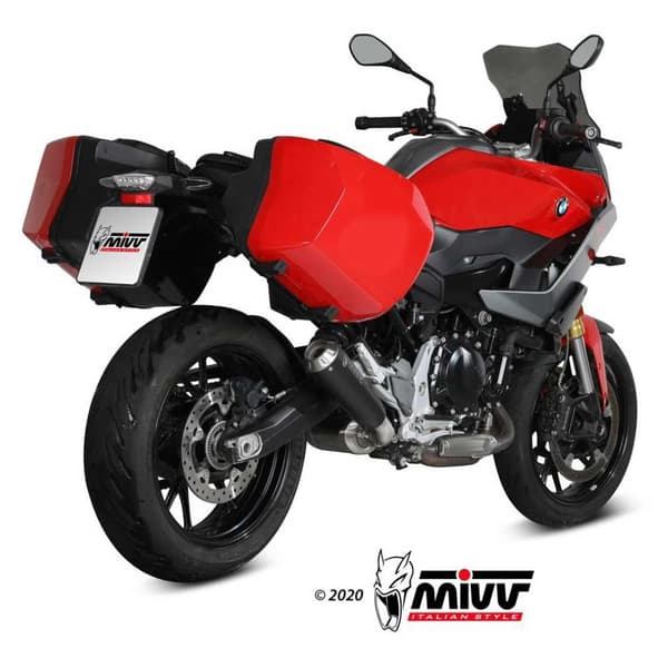 Mivv X-m1 Bmw F 900 Xr 2020-24 B.037.lc4b Homologeret Slip On Lyddæmper Søvfarvet Homologated
