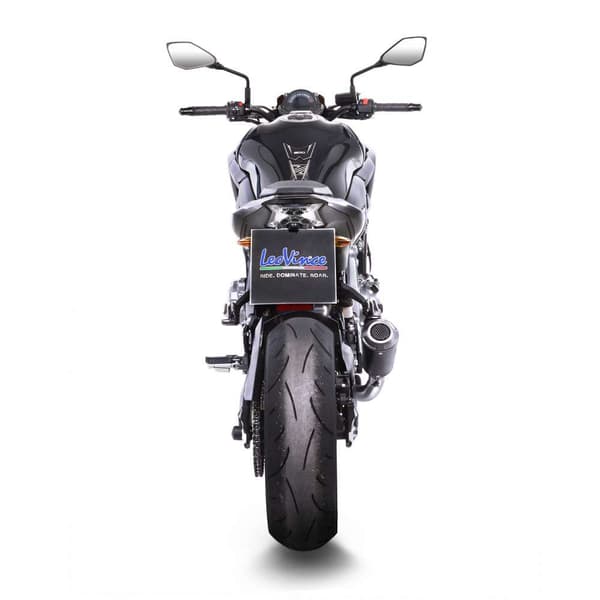 Leovince Moottoripyörän Pakokaasu Kawasaki Z900 2017-2019 Lv-10 Black Edition Musta