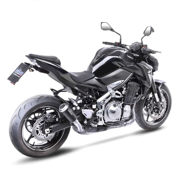 Leovince Moottoripyörän Pakokaasu Kawasaki Z900 2017-2019 Lv-10 Black Edition Musta