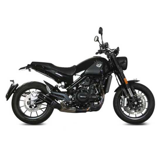 Mivv Double Gun Benelli Leoncino 2017-24 E.002.ldgb Homologeret Slip On Lyddæmper Søvfarvet Homologated