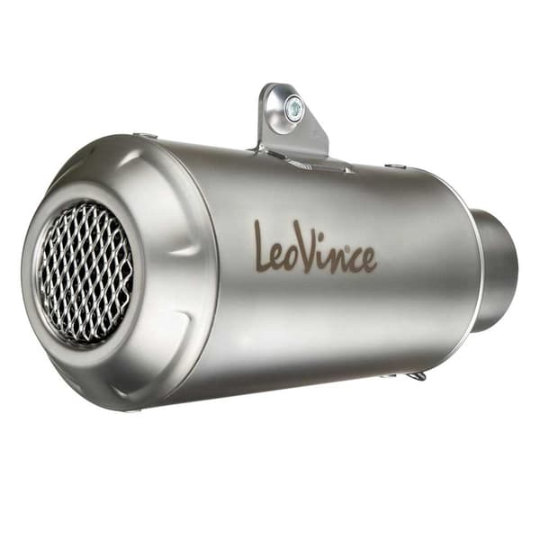 Leovince Lv-10 Kawasaki Ref:15209 Stainless Steel Ikke-godkendt Lyddæmper Søvfarvet Not Homologated