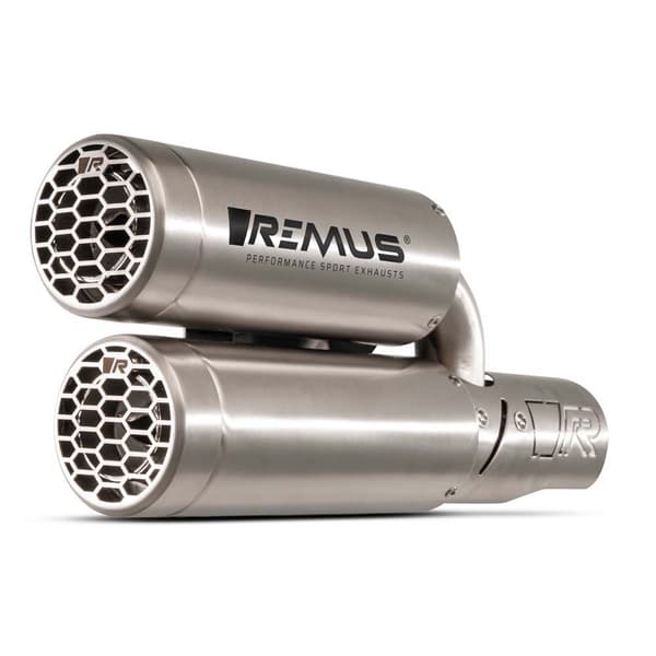 Remus Double Mesh For Vespa Gts 300 Hpe From 2021 Euro 5 Ec Ei-hyväksytty äänenvaimennin  Not Homologated
