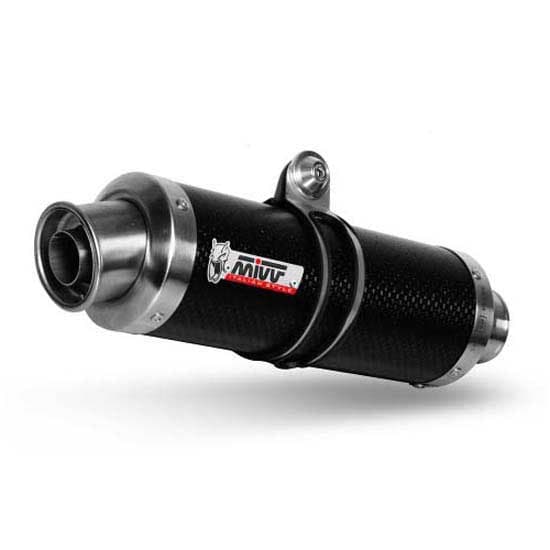 Mivv Gp Yamaha Mt-125 2015-19/yzf R125 2014-18 Y.047.l2s Homologoitu Täydellinen Linjajärjestelmä Hopeinen Homologated